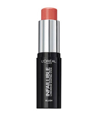 Load image into Gallery viewer, L&#39;Oreal Paris Makeup Infallible Longwear Blush Shaping Stick, Up to 24hr Wear, Buildable Cream Blush Stick
