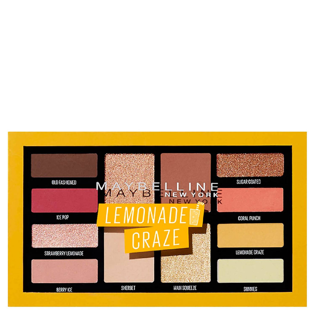 MAYBELLINE LEMONADE CRAZE EYESHADOW PALETTE MAKEUP