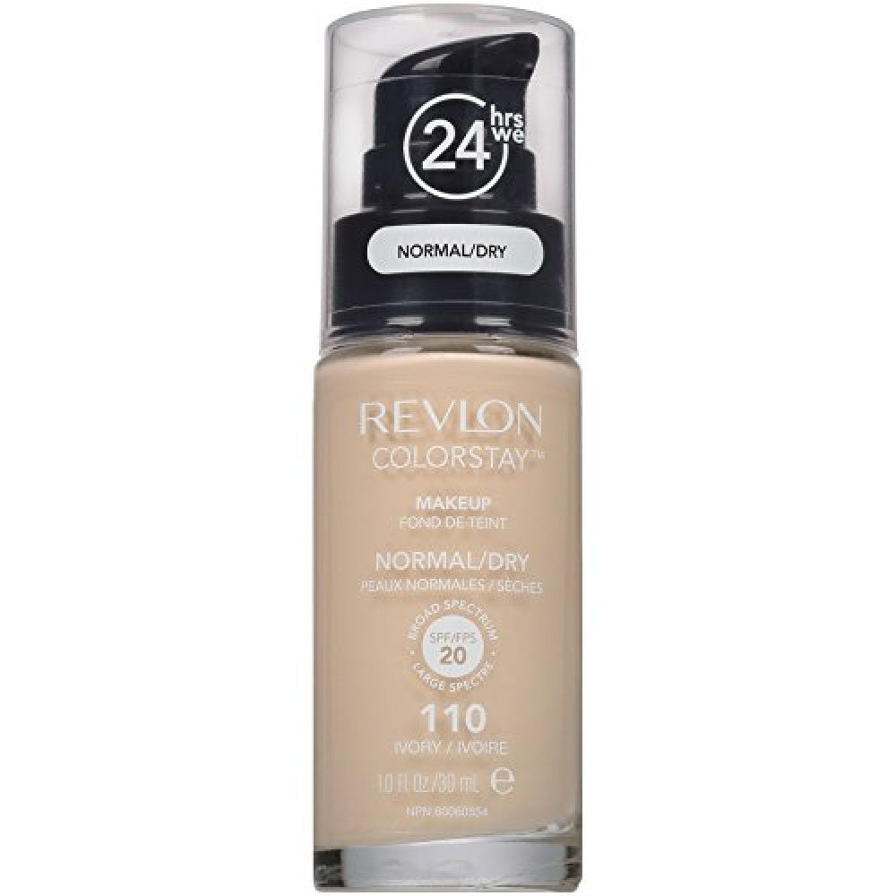 Revlon Colorstay Makeup 110 Ivory, 24 Hours-Combination/Oily Skin