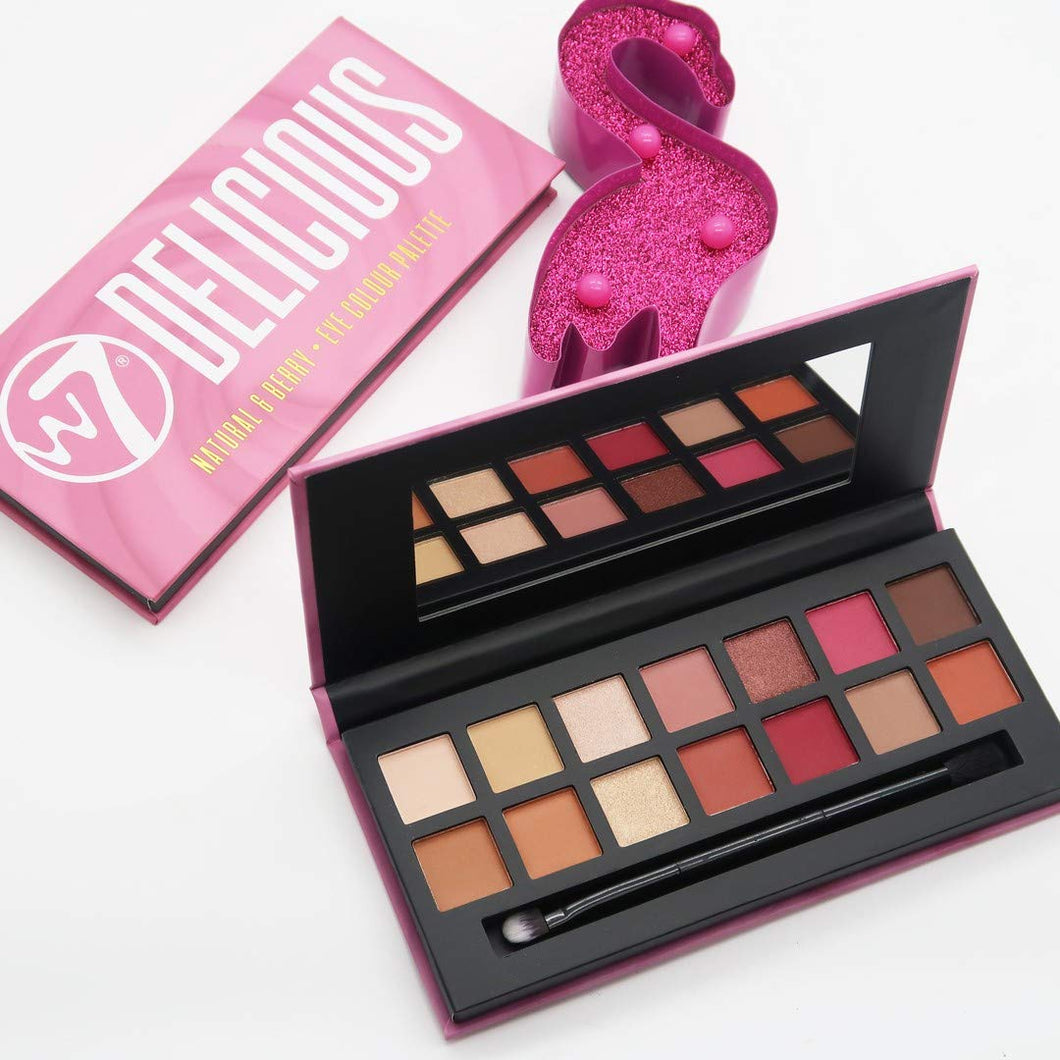 W7 DELICIOUS NATURAL AND BERRY-EYE COLOUR PALETTE