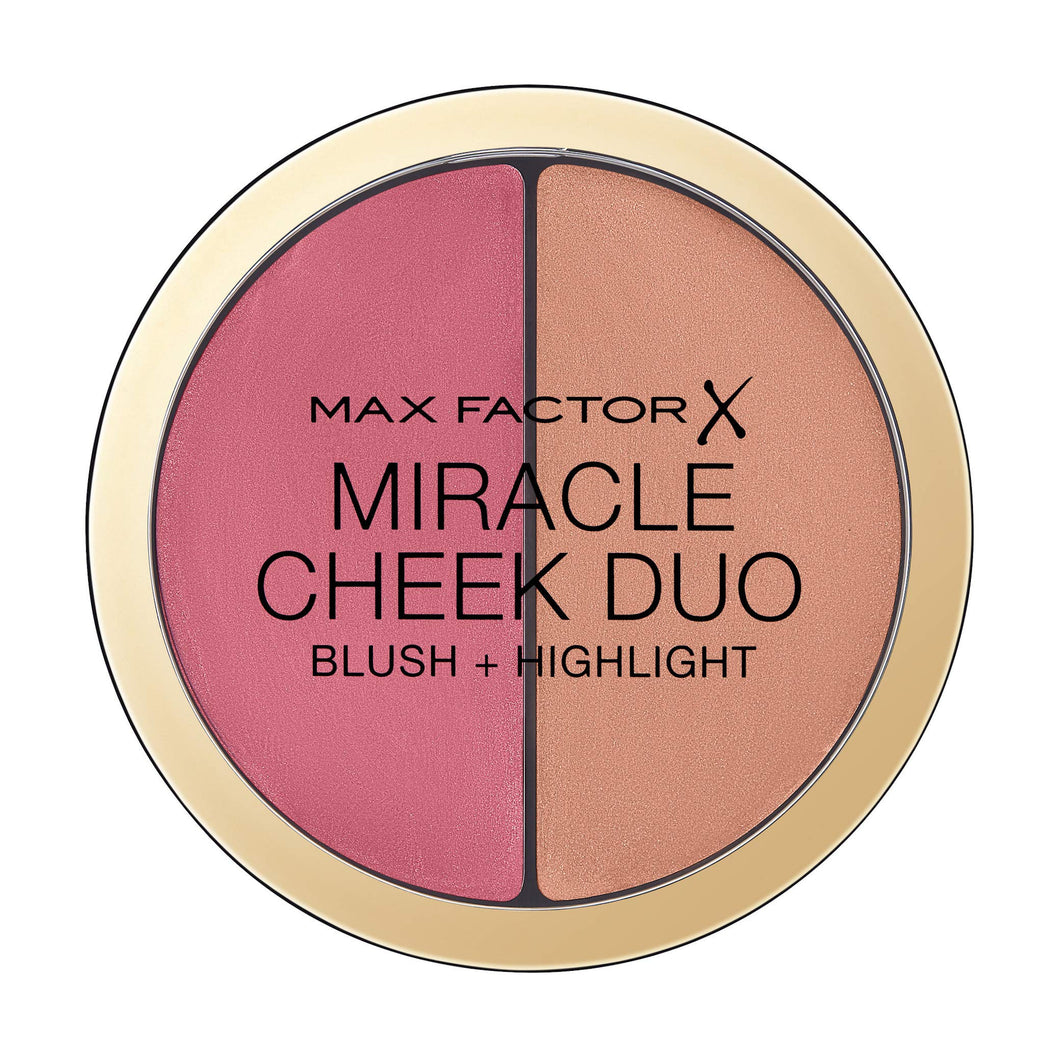 Max Factor Miracle Cheek Duo Blushes, 30 Dust Pink & Copper, 0.153 gram