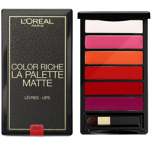 L'Oreal Color Riche La Palette Matte Lips - Bold