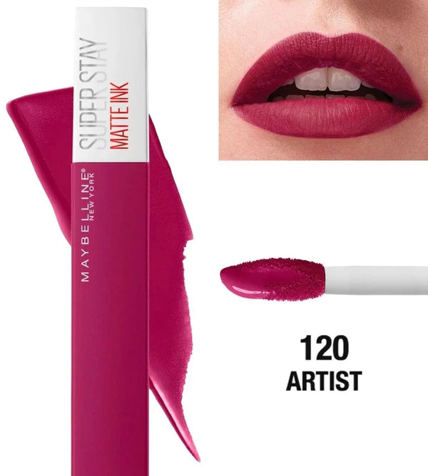 Maybelline Super Stay Matte Ink Lip Color, 120 Artist