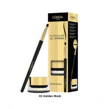 Load image into Gallery viewer, Loreal Super Liner 24H Intenza Gel Eyeliner – 02 Golden Black

