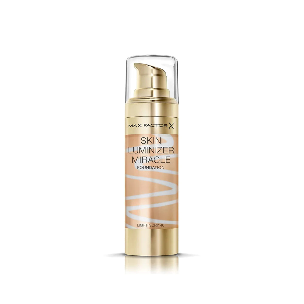 Max Factor- Skin Luminizer Miracle Foundation- 40 Light Ivory, 30 Ml