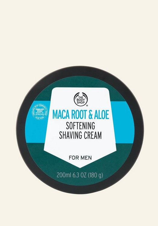 Maca Root & Aloe Softening Shaving Cream For Men