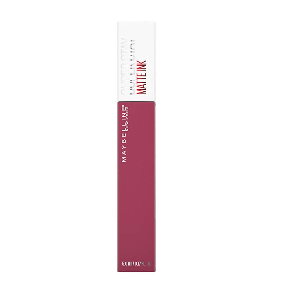 Maybelline New York Lipstick, Super Stay Matte Ink Pinks, Liquid, Matte and Long-Lasting, No. 150 Pathfinder, 5 ml