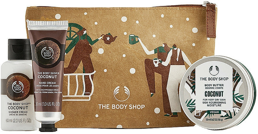 The Body Shop Coconut Gift Pouch